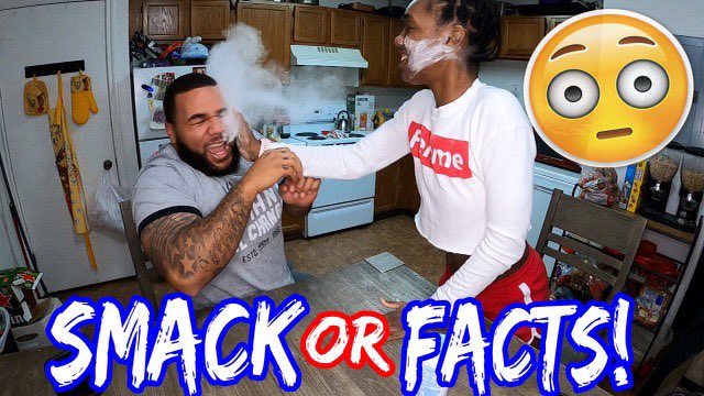 I had a BALL doing this video! Check out our #smackorfacts video and be sure to hit that #subscribe link! 
#YouTube #youtubechallenges #funny #BlackTwitter #youtubecouples 

youtu.be/W35j00yRiMM