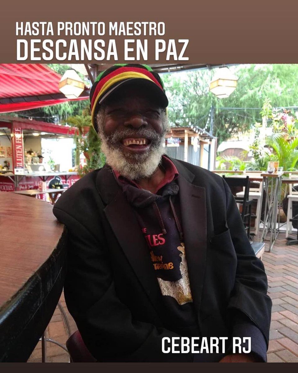 Su energía y música nos acompaña siempre #ripcebeart #Guatemala