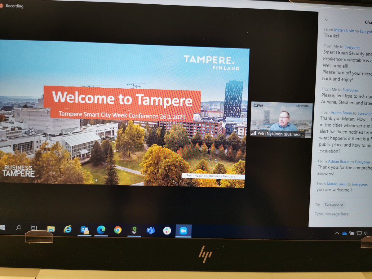 #Tampere #Finland provides easy access to local ecosystems to companies, also in the field of #safety and #security.

#tscw2021 #suretampere #smarttampere #smartcities #urbansecurity #urbansafety