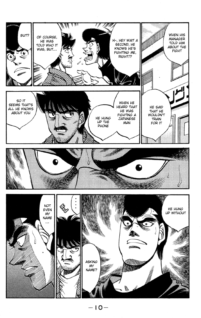Takamura's rage at hearing that Hawk didn't even care for his name was interesting though. At the time I thought it was because of Takamura's boastful nature, but I think there's something more deep to it.