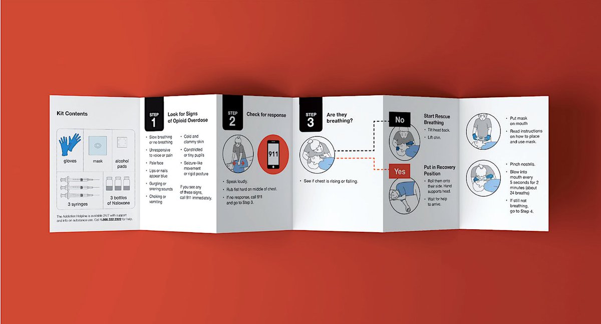 Our 4th IIID Award Happy Hour will be Feb 10 at 6:00 pm CET. <a href="/gillianharvey/">gillian harvey</a> &amp; Stephanie Vanderbeke will discuss their silver award-winning redesign of instructions for an opioid overdose kit.

iiidaward.net/index.php 
#iiidaward #infodesign #informationdesign #healthcare
