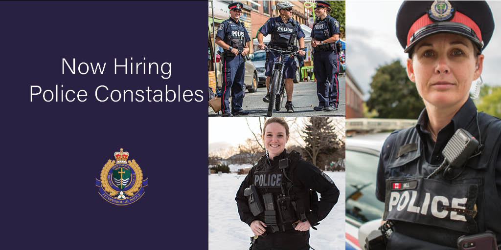 Do you want to make a difference in your community? 
Do you believe in community policing?
Do you like to help &amp; engage with your community?

We are currently hiring for Police Constables. 

peterboroughpolice.com/recruitment

#ptbo #makeadifference #recruitment