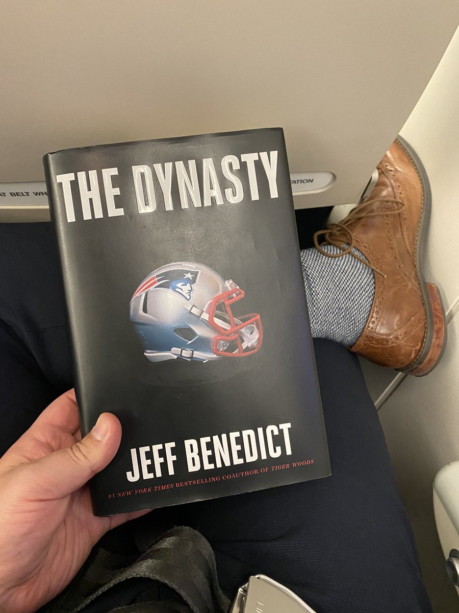 Fascinating to peel back the curtain and hear some of the details of the stories from how Kraft acquired the team to how Brady and Belichick dominated the NFL for so long. We won’t see another 20 year run like this in our lifetimes. #Patriots #TB12 #RKK #Belichick #JeffBenedict