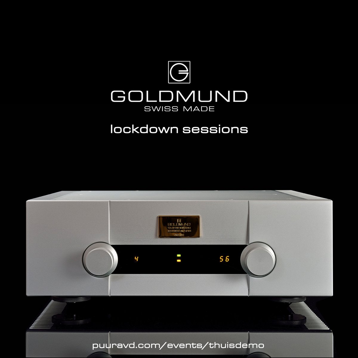 NIEUW: GOLDMUND LOCKDOWN SESSIONS.

Tijdens de lockdown kunt u de  onovertroffen producten van het Zwitserse high-end audiomerk <a href="/goldmundaudio/">GOLDMUND</a> thuis uitproberen! 

Meer informatie: 
bit.ly/GOLDMUND-lockd…

#highendaudio #goldmund #hifi #puuravd #swissmade #muziek #lockdown