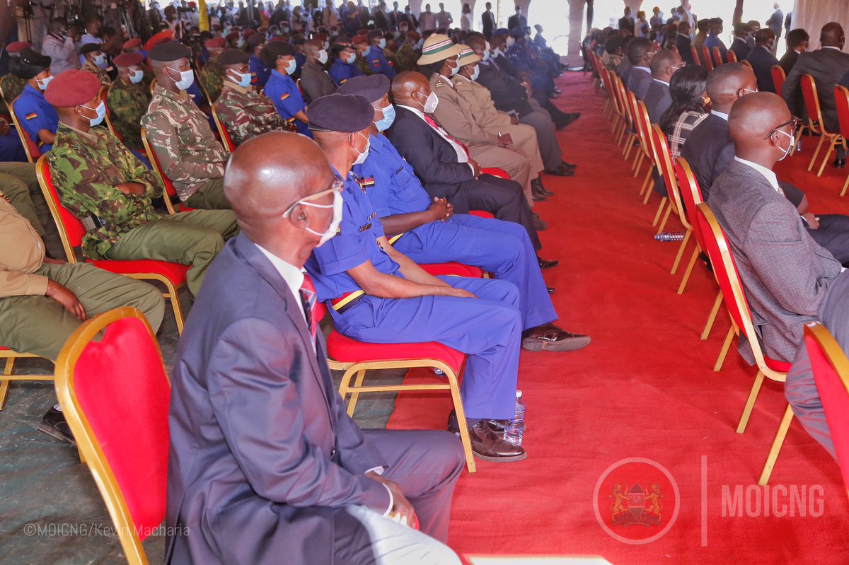 Dr. Eng. Karanja Kibicho (@karanjakibicho) on Twitter photo It's another huge leap in Kenya's reforms agenda for the <a href="/NPSOfficial_KE/">National Police Service-Kenya</a>. H.E. President Kenyatta has today presided over the groundbreaking ceremony for a police leadership academy in Embulbul, Ngong Town. It's another huge leap in Kenya's reforms agenda for the <a href="/NPSOfficial_KE/">National Police Service-Kenya</a>. H.E. President Kenyatta has today presided over the groundbreaking ceremony for a police leadership academy in Embulbul, Ngong Town.