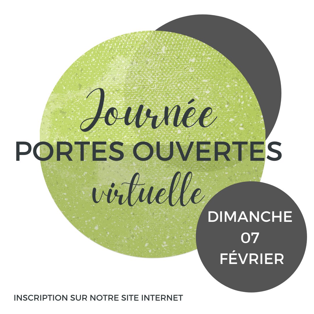 cofap_ifom's tweet photo. 💻 PORTES OUVERTES VIRTUELLES DIMANCHE 07 FÉVRIER 💻
COFAP IFOM vous propose 3 web-conférences :
1️⃣ 11h00 : nos formations #Paramédicales &amp; #Sociales
2️⃣ 15h00 : nos formations en #Diététique
3️⃣ 16h00 : nos formations en #Esthétique
Pour s’inscrire, RDV sur notre site internet ✅ https://t.co/pbMV5FcIx6