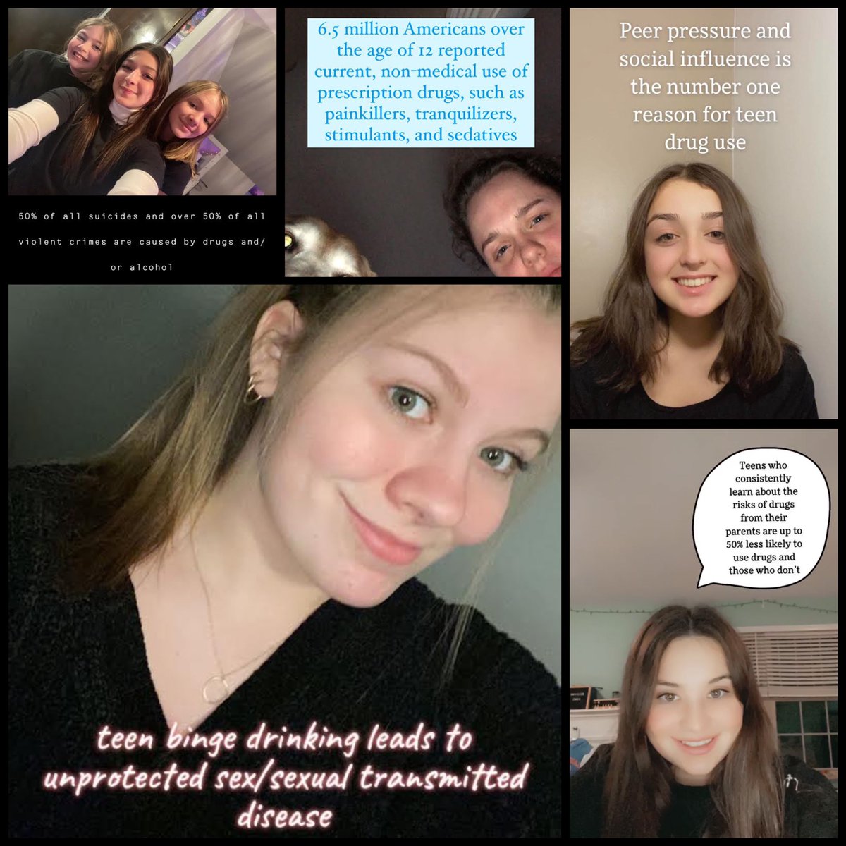 ClubSadd's tweet photo. It’s National Drug Fact Week! Each day this week we’ll be sharing drug facts provided by our members. Day 2 spotlight fact: Peer pressure and social influence is the number 1 reason for teen drug abuse. https://t.co/x4nqtveTRM