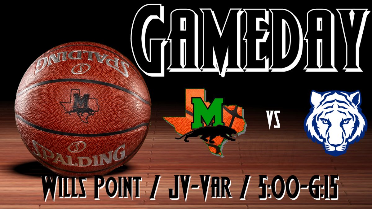 🏀GAMEDAY!  Come out and support as we fight for the playoffs!  #RTB #Give3Cheers
🆚Wills Pont
⏰JV @ 5 / Var @ 6:16
📍Mabank HS Main Gym
🎟️schooleventticketslogin.com/event/view/mab…