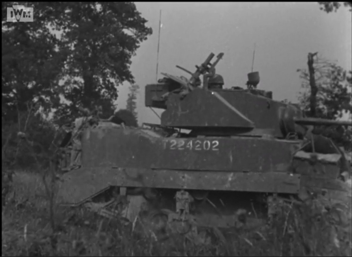 Normandy came to highlight that Stuart probably wasn't the best choice for a bespoke, discreet platform from which to observe and report the location enemy anti-tank guns and tanks.A much juicier target than say an AOP Carrier.It was rather big. /12