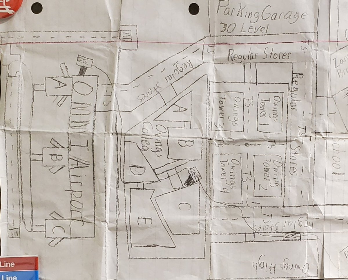 Today I uncovered plans for MEGA Mall that I made some 21 plus years ago! It's fun to see where my imagination was back then.Malls were still somewhat relevant at that time and this was long before my full blown urbanist ways.