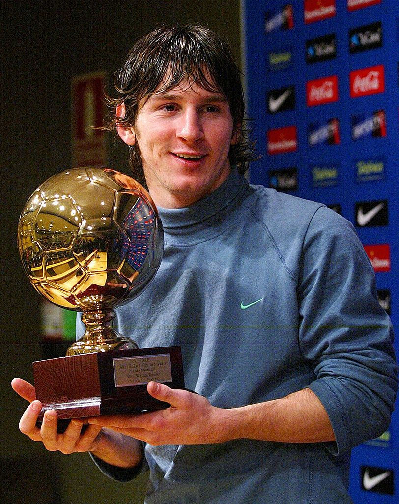 Picture Thread of Messi's Individual awards  FULL HD PICTURESLikes and RTs appreciated All stats from  @mvsrappFifa Young Player of the year2006 2007 2008