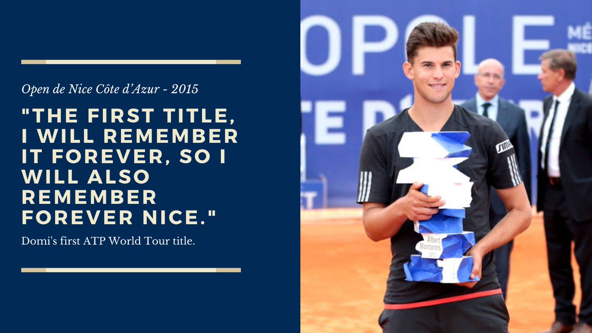 Dominic Thiem  Title WinnerA thread: From 2015 until now.