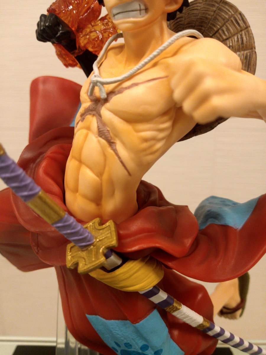 わっしょい 毎日フィギュア1投稿 本日56日目は一番くじ ワンピース Full Forceよりラストワン賞 ルフィ太郎です 原作からすると正直このルフィ 上半身の筋肉が全体的に細い感じがしてます もうちょっとパンプアップしてあげても良かったと思います