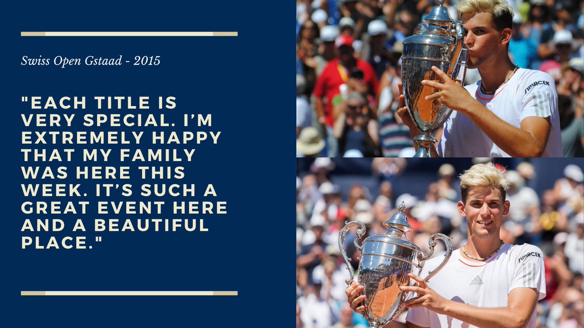 Dominic Thiem  Title WinnerA thread: From 2015 until now.