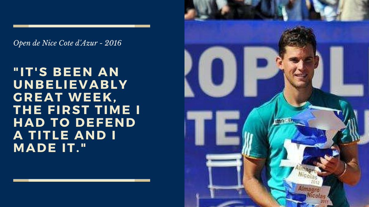 Dominic Thiem  Title WinnerA thread: From 2015 until now.