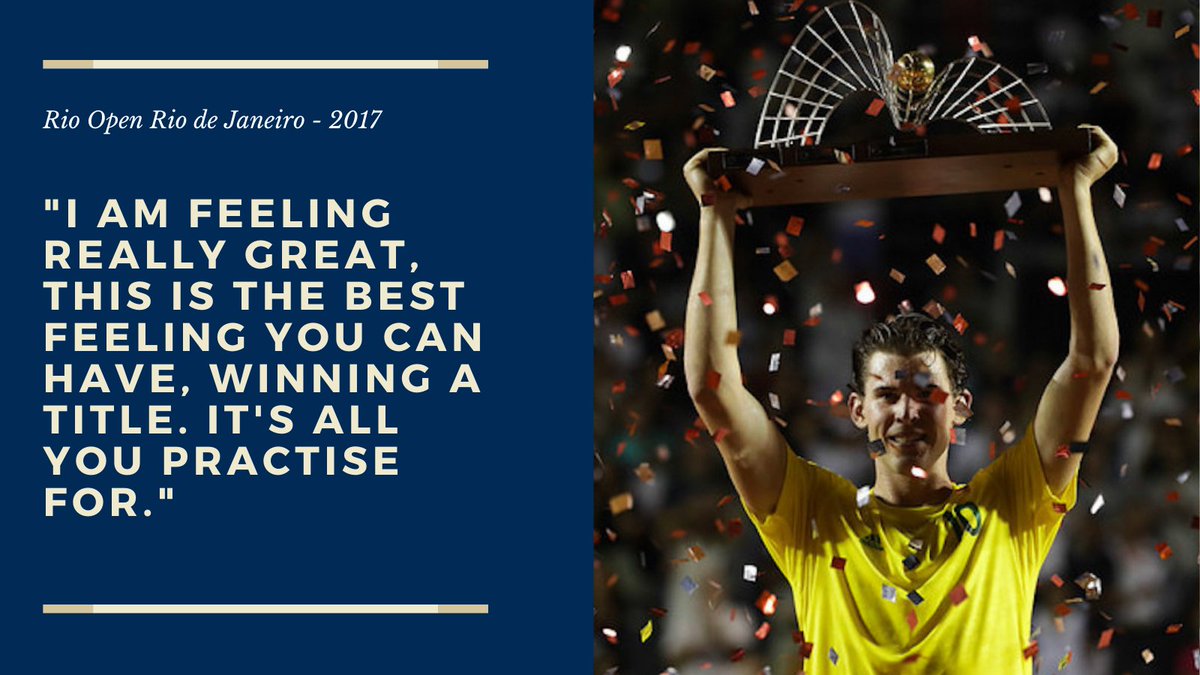 Dominic Thiem  Title WinnerA thread: From 2015 until now.