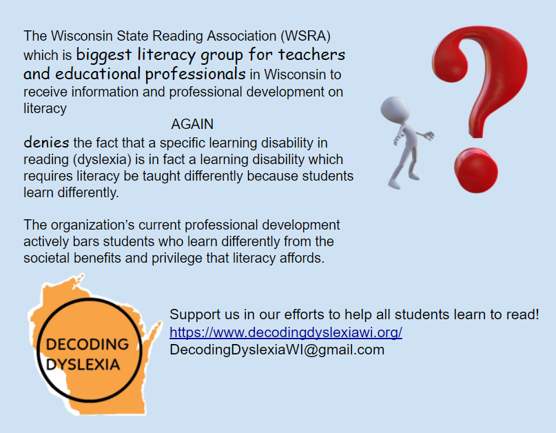 Decoding Dyslexia WI tweet media