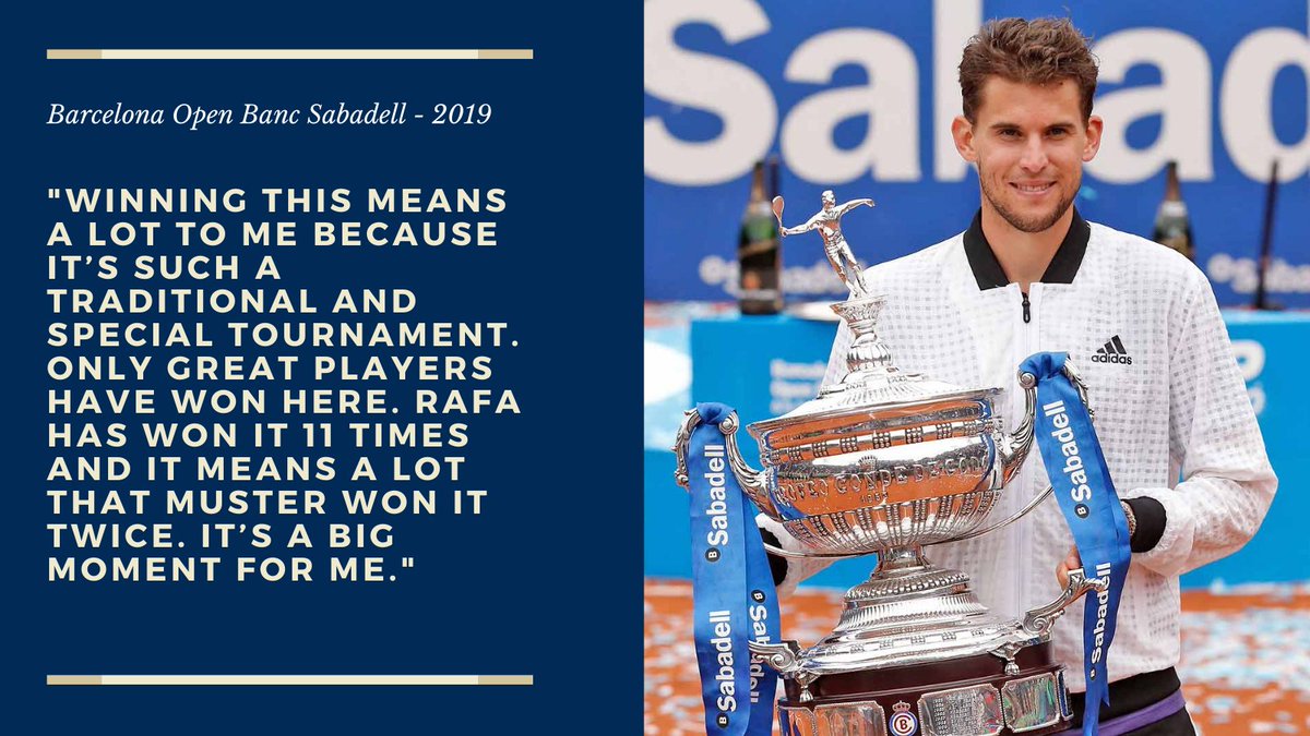 Dominic Thiem  Title WinnerA thread: From 2015 until now.