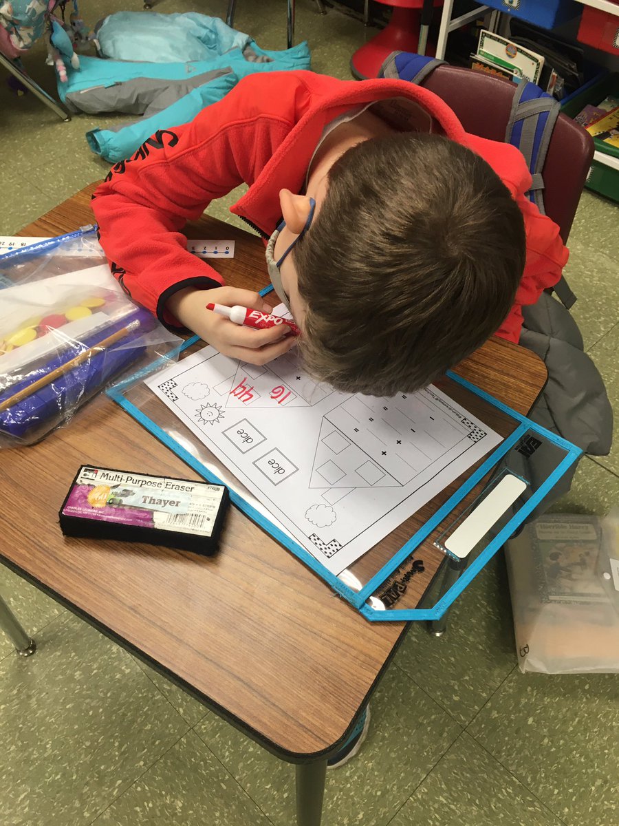 Last Friday we had our first graders made their own fact families by rolling a dice! It was an easy game to practice an important skill. #mathgenius <a href="/RandolphSchools/">Randolph Schools</a> <a href="/ShongumElem/">Shongum Elementary</a>