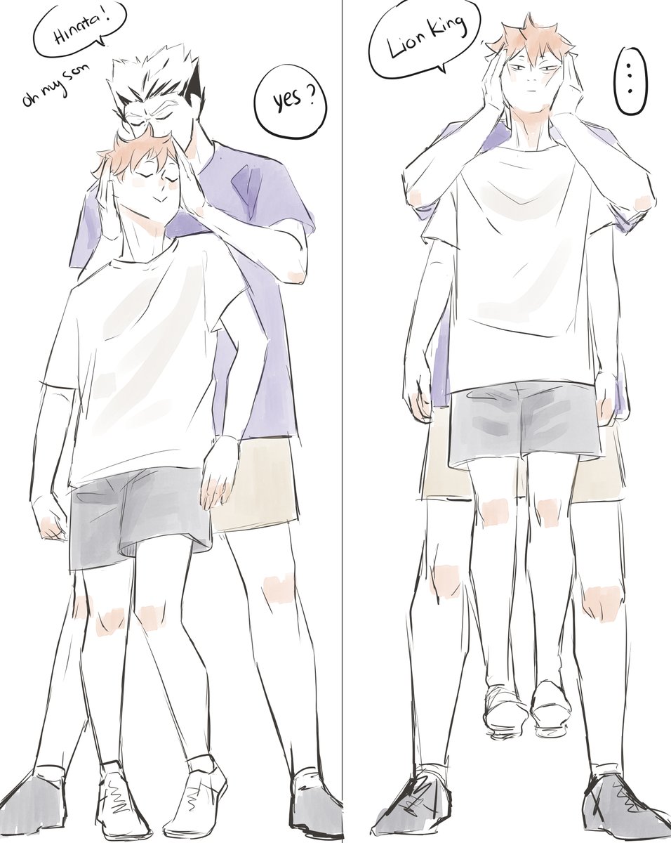 Lion King but Bokuto and Hinata version ?‍♀️ 