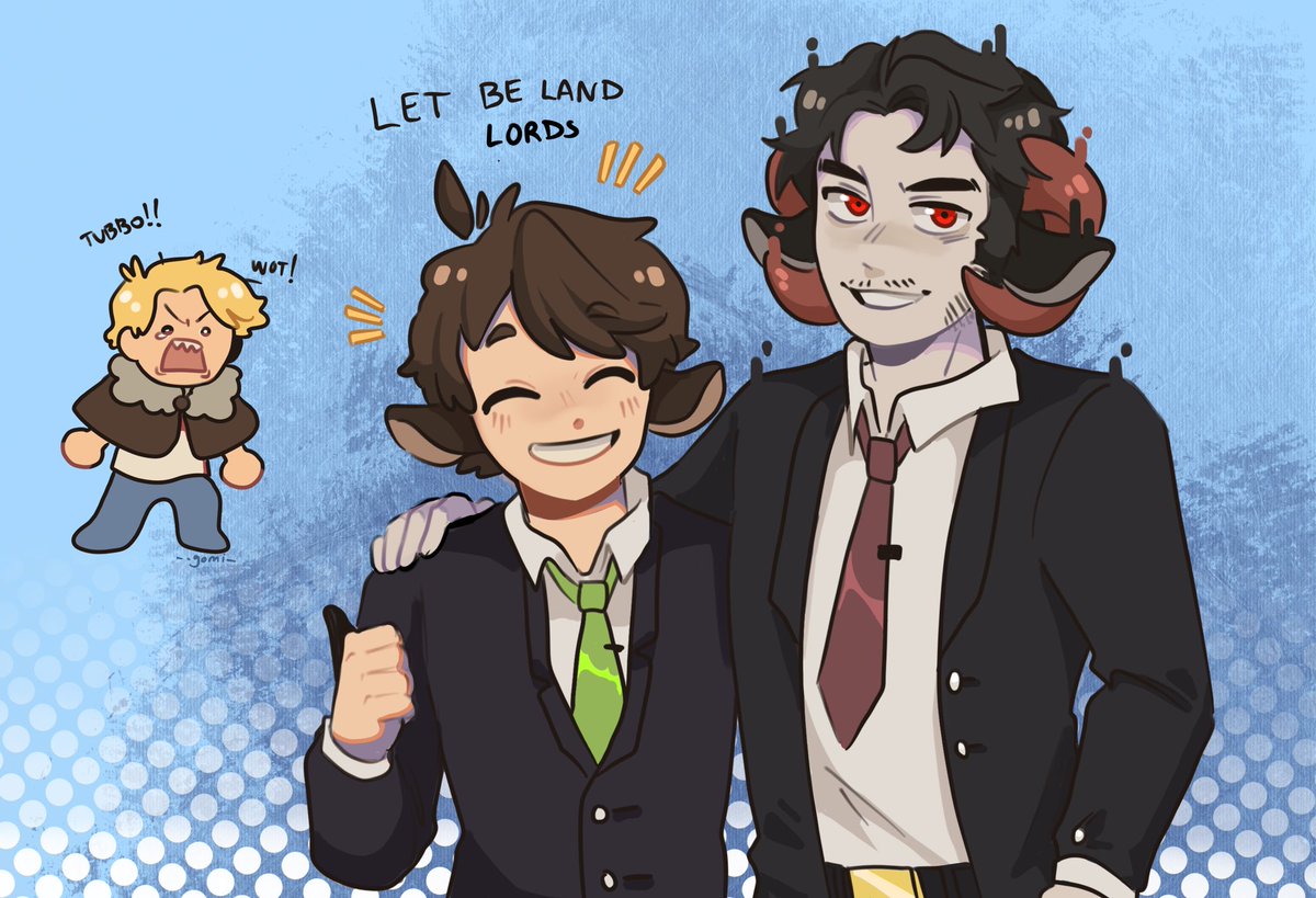 Gomiidd's tweet photo. Your rent is due motherf—-ker! 🚪🔫

#tubbofanart #jschlattfanart #glatt #dreamsmp #dreamsmpfanart https://t.co/oz4jcED9Uz