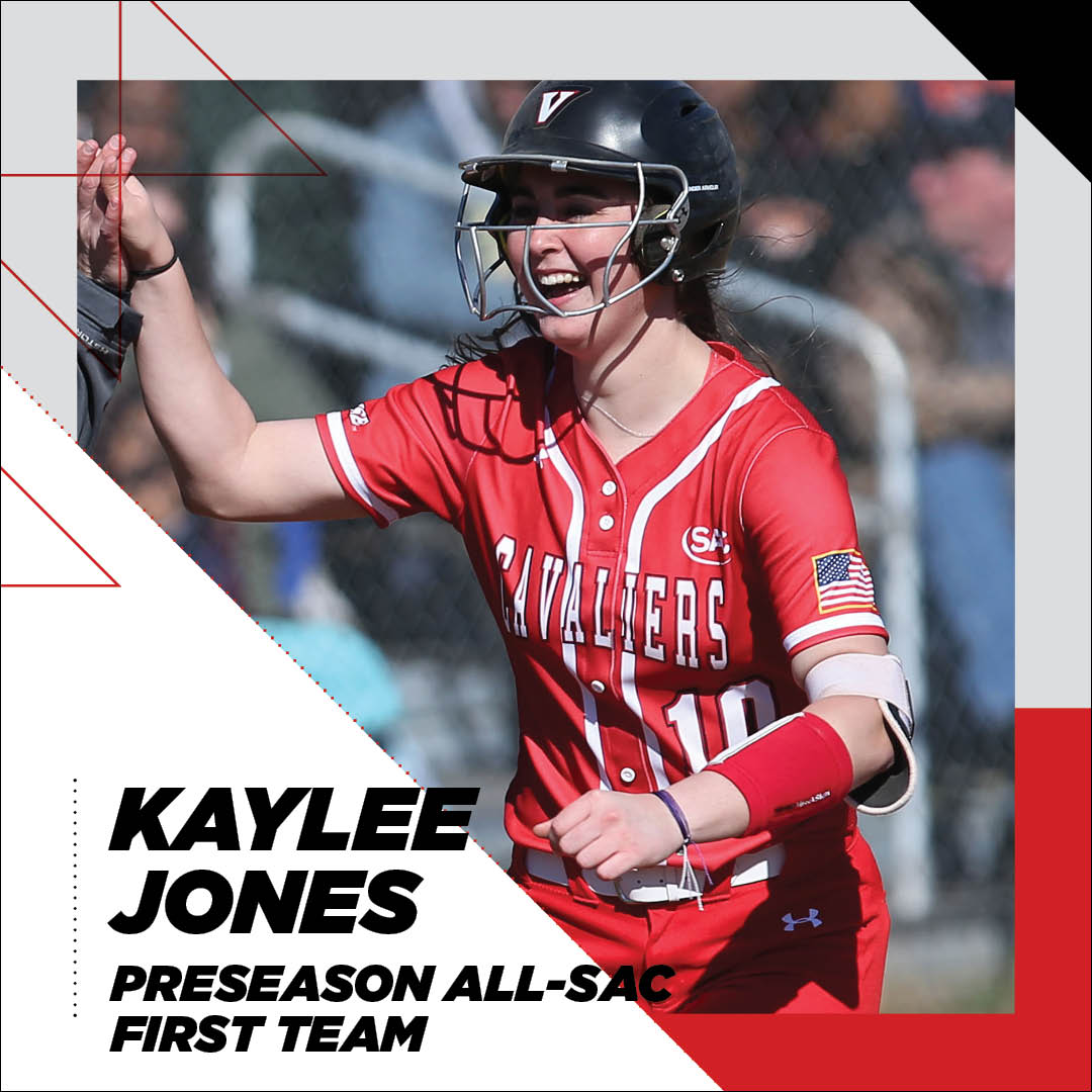 UVAWiseCavs's tweet photo. Congratulations to @UVAWiseSB senior Kaylee Jones and sophomore McKenna Falwell on earning preseason All-SAC honors!

#GoCavsGo | #IgnitedWeStand https://t.co/7PjLbOIzb9