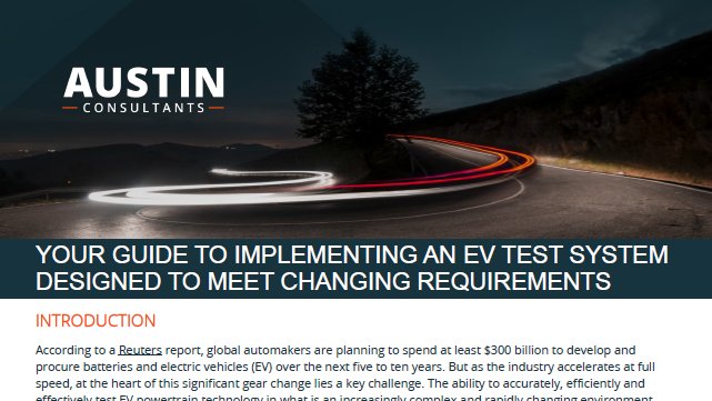 4 Steps To Finding The Right EV Test System To Meet Your Current and Future Test Demands - our helpful guide explores key points to consider if an in-house test system or off-the-shelf solution is right for you. austinconsultants.com/wp-content/upl…
#EVtest #testautomationtools #teststrategy