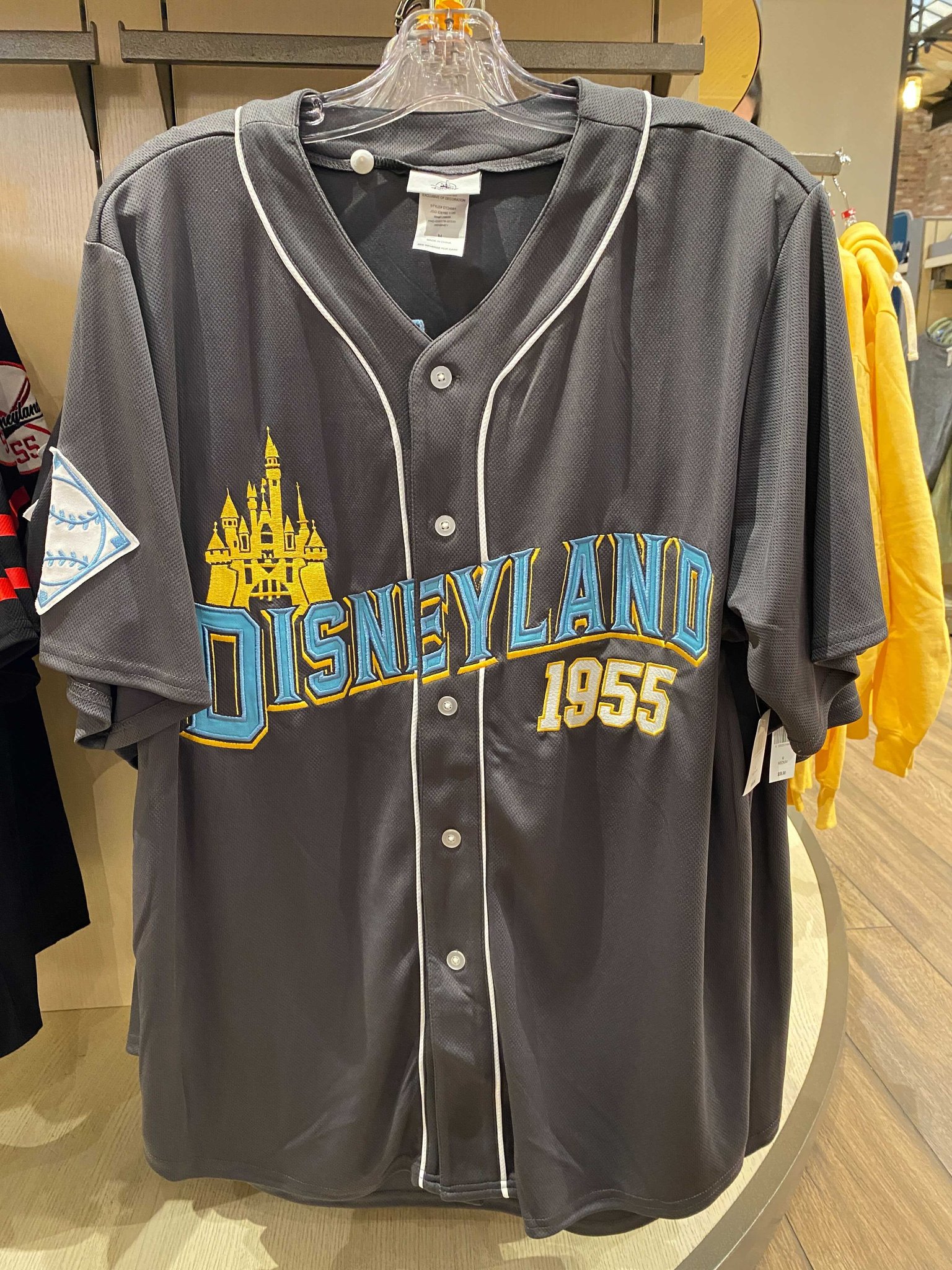 LaughingPlace.com on X: We spotted this gray Disneyland baseball