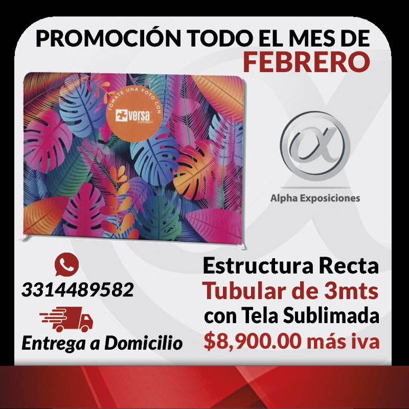 sergioalpha7's tweet image. Tenemos Promoción a partir de hoy y todo febrero!!! @alphaexpos