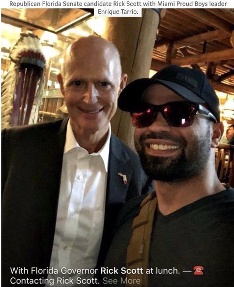 Proud Boys with Republicans