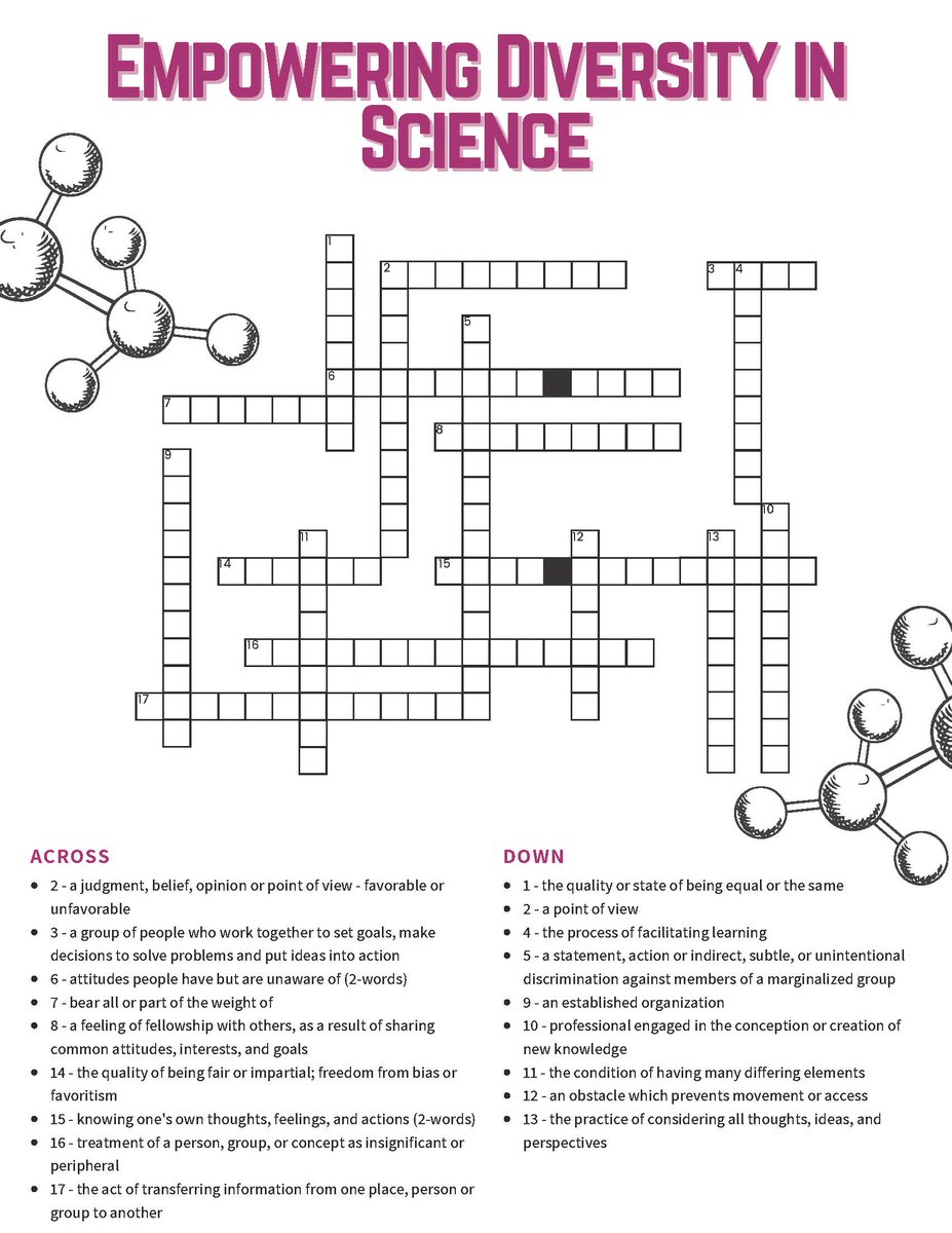 TRACES_UTSC's tweet image. P.S Don&apos;t forget to complete our pre-event crossword puzzle! 🧩

Completed puzzles can be sent to melanie.snow@utoronto.ca!

#GWB2021

(3/3)