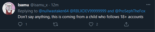 RBLXDEV99999999's tweet photo. imagine being that fucking retarded you try project your own morals and laws on someone you don't even know who has different age of concent (i'm 16 which is legal where i live) https://t.co/mhDs9jKWzb