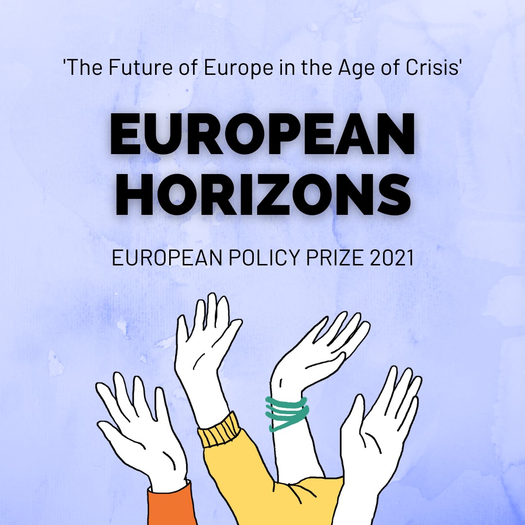 euhorizons's tweet photo. ‼️ The deadline for the European Policy Prize has been extended ‼️

✅ Submit your #policy memo on the future of #Europe in the age of crisis. 

ℹ️ https://t.co/udLeIBe1Fx

⏰Jan 31 11:59pm CET

👥 This #policycompetition was designed with European Student Think Tank
#euh https://t.co/jzE3CbbyJz