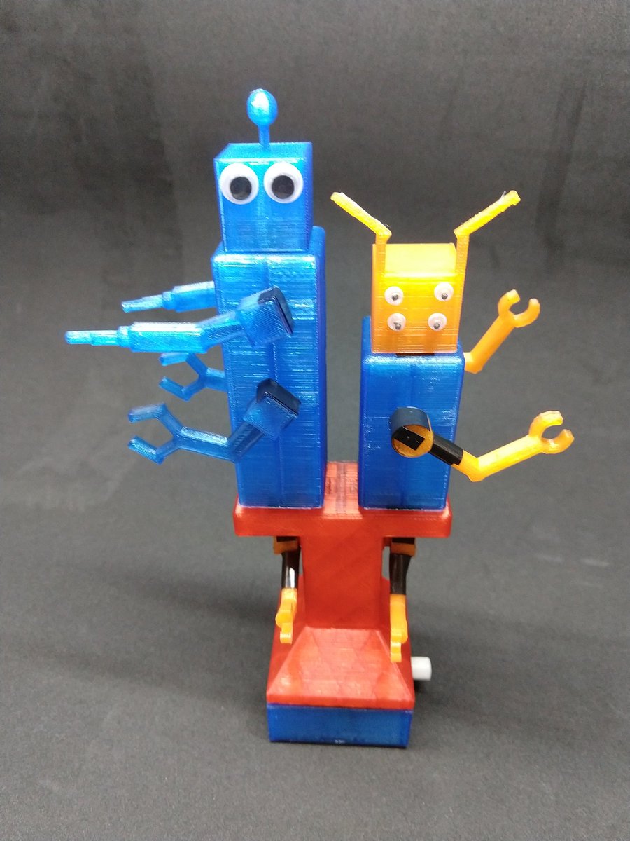 mrscottbot's tweet image. Fun toys are taking shape as Engineers @HopkintonHS invent new &quot;spins&quot; on wind up toys! #STEM
