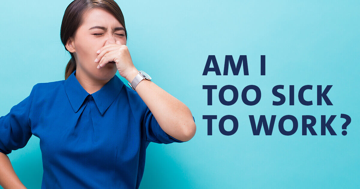 Got Snot? 🦠 Keep it to yourself! If you're not sure when or how to make the call to stay home and rest, this "Am I Too Sick To Work" guide on the OhioHealth blog can help. https://t.co/Yn3CPqyZWV https://t.co/kKAfYzMmeJ