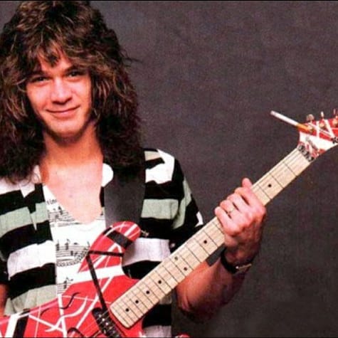 Happy birthday Eddie van halen  RIP  