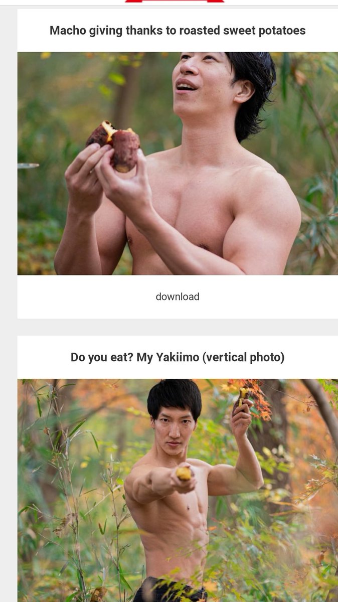 Slam, a potato boy, offers you a snack