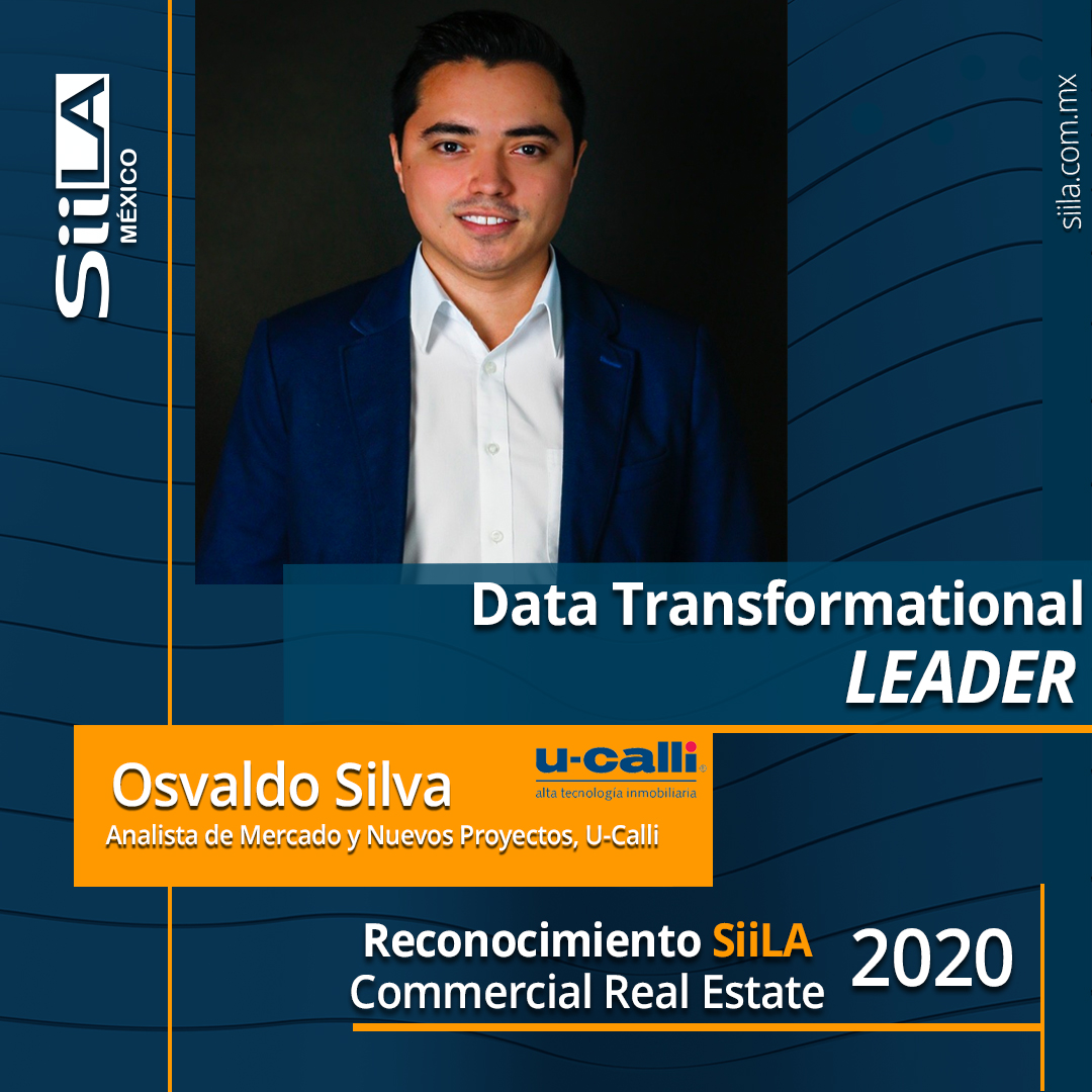 SiiLA_mx's tweet photo. Queremos reconocer a Osvaldo Silva de @ucallimx , como “Data Transformational Leader”🏆 en @SiiLAMexico , por haber hecho uso de la data de nuestra plataforma de manera frecuente para tomar decisiones, evaluar riesgos, obtener comparables y hacer análisis detallados durante 2020. https://t.co/hFxXuHgR1N