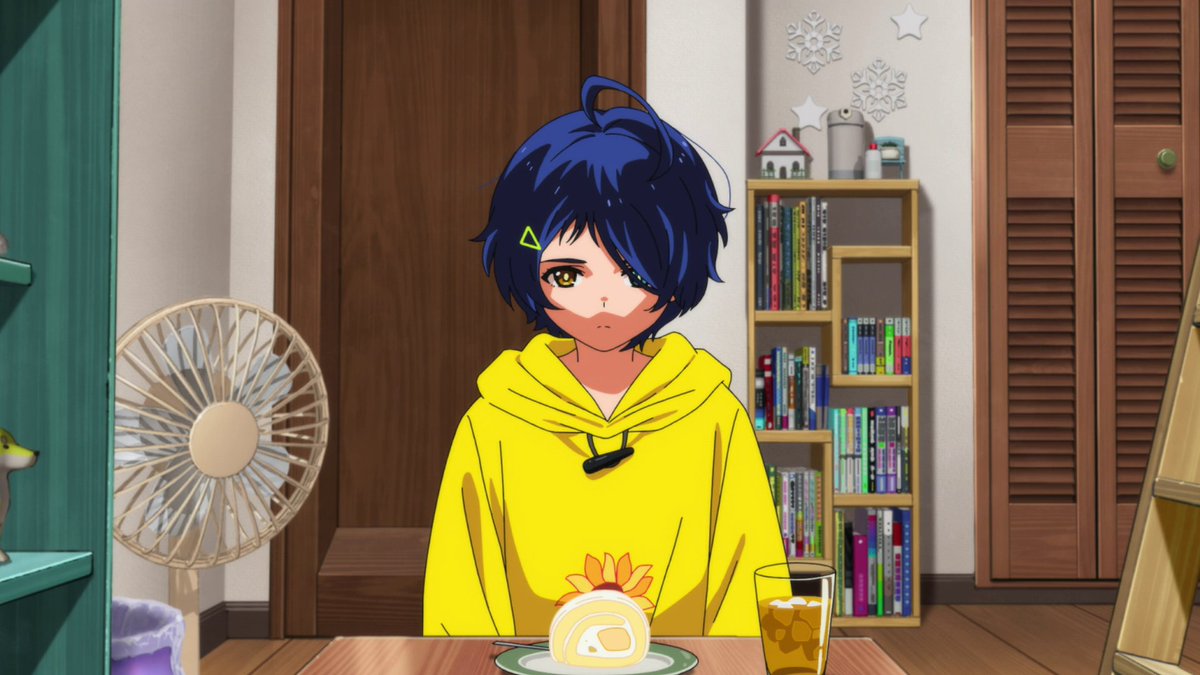 I think one of the ultimate foods to use as a means of conveying gluttony is a cake since they're meant to be cut into pieces for a bunch of people. Rika wanting to eat Ai's cake is another clear sign of her selfish behavior.