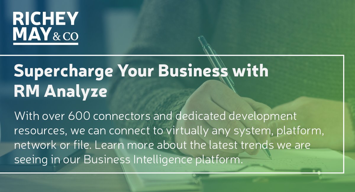 Join us next week for our webinar to learn about the latest trends our mortgage experts are seeing inside of RM Analyze and the KPIs that you could be using to take your team to the next level.

Register now: register.gotowebinar.com/register/75607…

#businessanalytics #data #webinar
