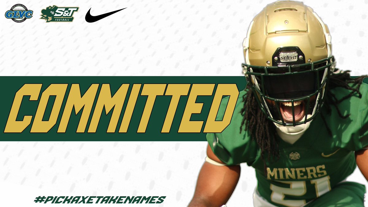 I am honored to announce that I will be continuing my academic and athletic career at Missouri S&T! Thanks to everyone involved! #sluhmade @CoachAdamCruz1 @ShaneDowty @SLUHfootball @SandTFootball