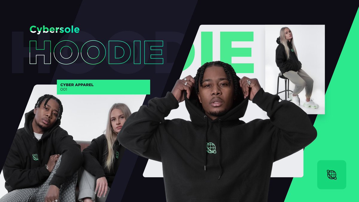 We're proud to announce that the official Cybersole hooded sweatshirt will be releasing in limited quantities on the 27th of January at 8pm GMT (3pm EST/12pm PST).

Due to shipping complications we will only be fulfilling orders based in the US on this release 🌐

More details ⬇️