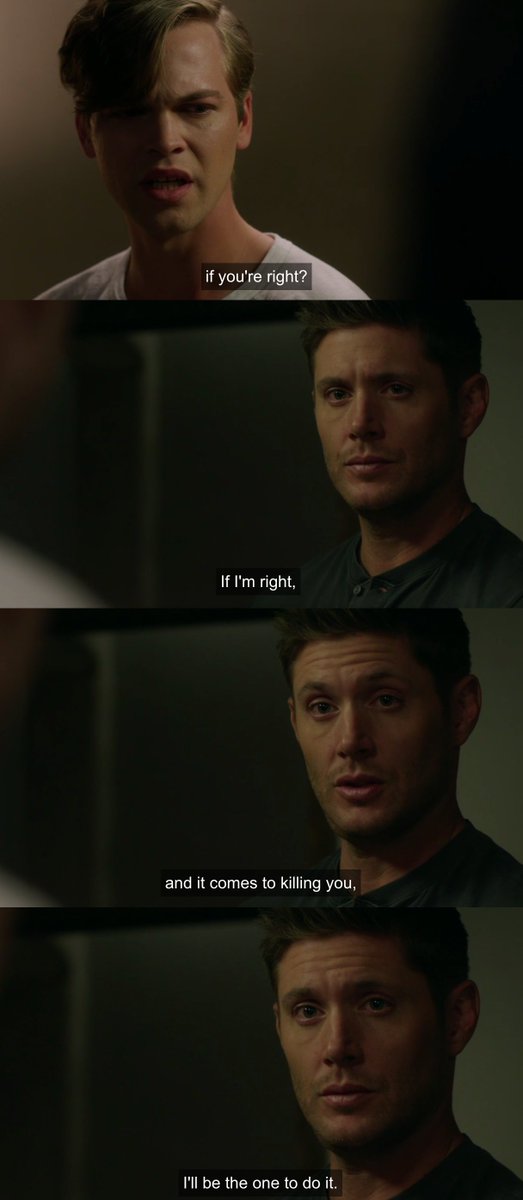 ok this not-thread is an unplanned mess but i can't not add the start of s13 when sam's kindness at the start of s13 literally saved the universe (meanwhile...)