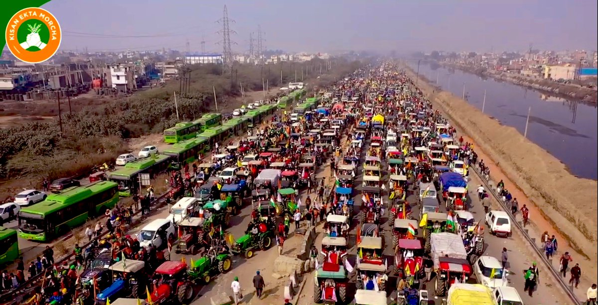 UNITED WE STAND,UNITED WE RISE
#FarmersProtest #SinghuBorder #RepealThreeFarmActs