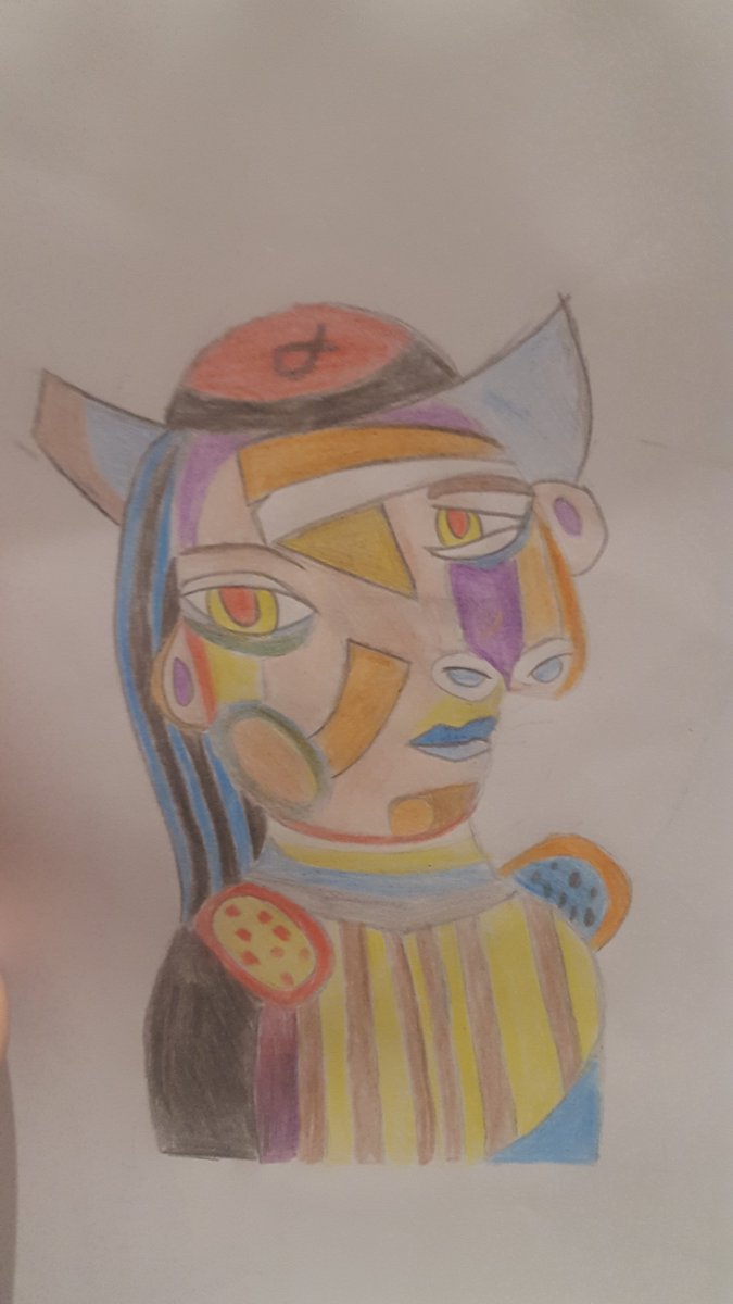 More fantastic Picasso drawings sent in by Year 9 students Ellie Brooks, Jessica Quinlan and Trinity Hill 👏👏👏