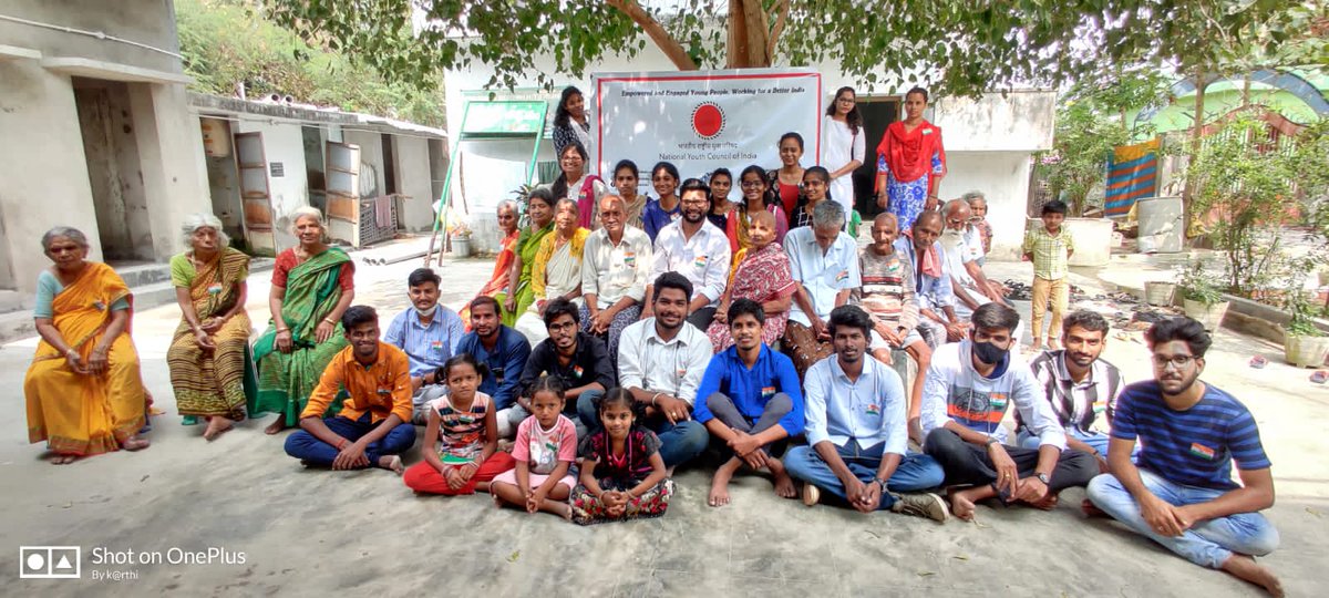 msaikiran199's tweet photo. Today @NYCIAndhra vizianagaramdistrict chapter has 
celebrated republic day at ABCD oldage home we spended complete day with them and arranged Lunch for people there and had felicitation program for organizers of the home @NYCI4India @amarprasadreddy @RahulKanchi @GANESHNAGUD https://t.co/CmZZUHrT6M