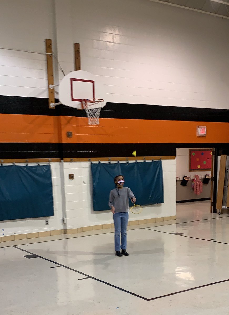 mperry186pe's tweet photo. We are finally back to some semblance of normalcy! A little badminton practice to start off the unit! @JaneAddams186
#186PE
#JaneAddamsPE https://t.co/dtzKTTfgKO