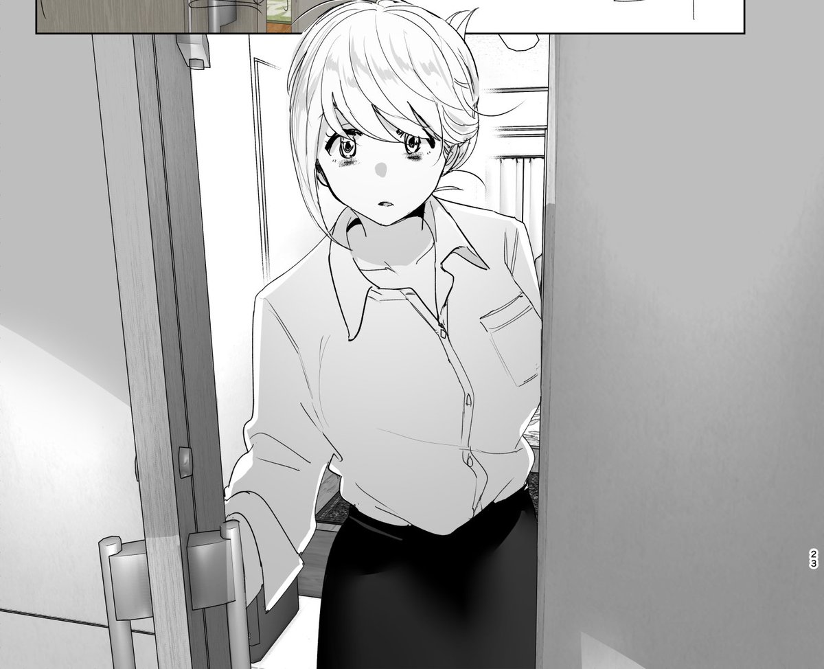 進捗～
ラフ28Pまでできた～! 