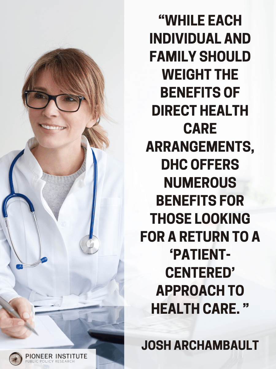PioneerBoston's tweet photo. Just like other subscription-based services like @Netflix and @Spotify, Direct Health Care agreements provide consumers with a variety of services at an affordable price. Read our latest report on #DHCs: https://t.co/E2nXNTDf3m #directprimarycare #mapoli #mahealth #healthcare https://t.co/99MZx18iAX