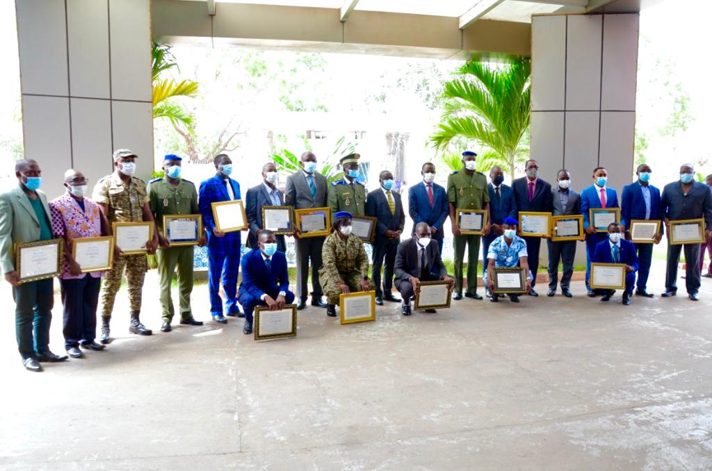 otr_togo's tweet image. L’OTR a célébré ce Mardi 26 janvier 2021 à son siège, la Journée Internationale de la Douane (#JID), placée sous le thème «Relance, Renouveau, Résilience: la douane au service d'une chaîne logistique durable».